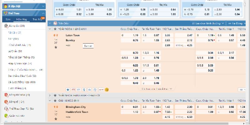 Thể Thao Kubet - Trải Nghiệm Đẳng Cấp Cùng Loạt Sự Kiện HOT 4 Các kèo hot hit không nên bỏ lỡ